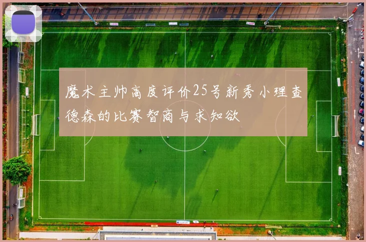 魔术主帅高度评价25号新秀小理查德森的比赛智商与求知欲